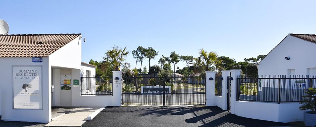 Chalet Pour 6, Domaine Avec Piscine Saint-Hilaire-de-Riez Exteriör bild
