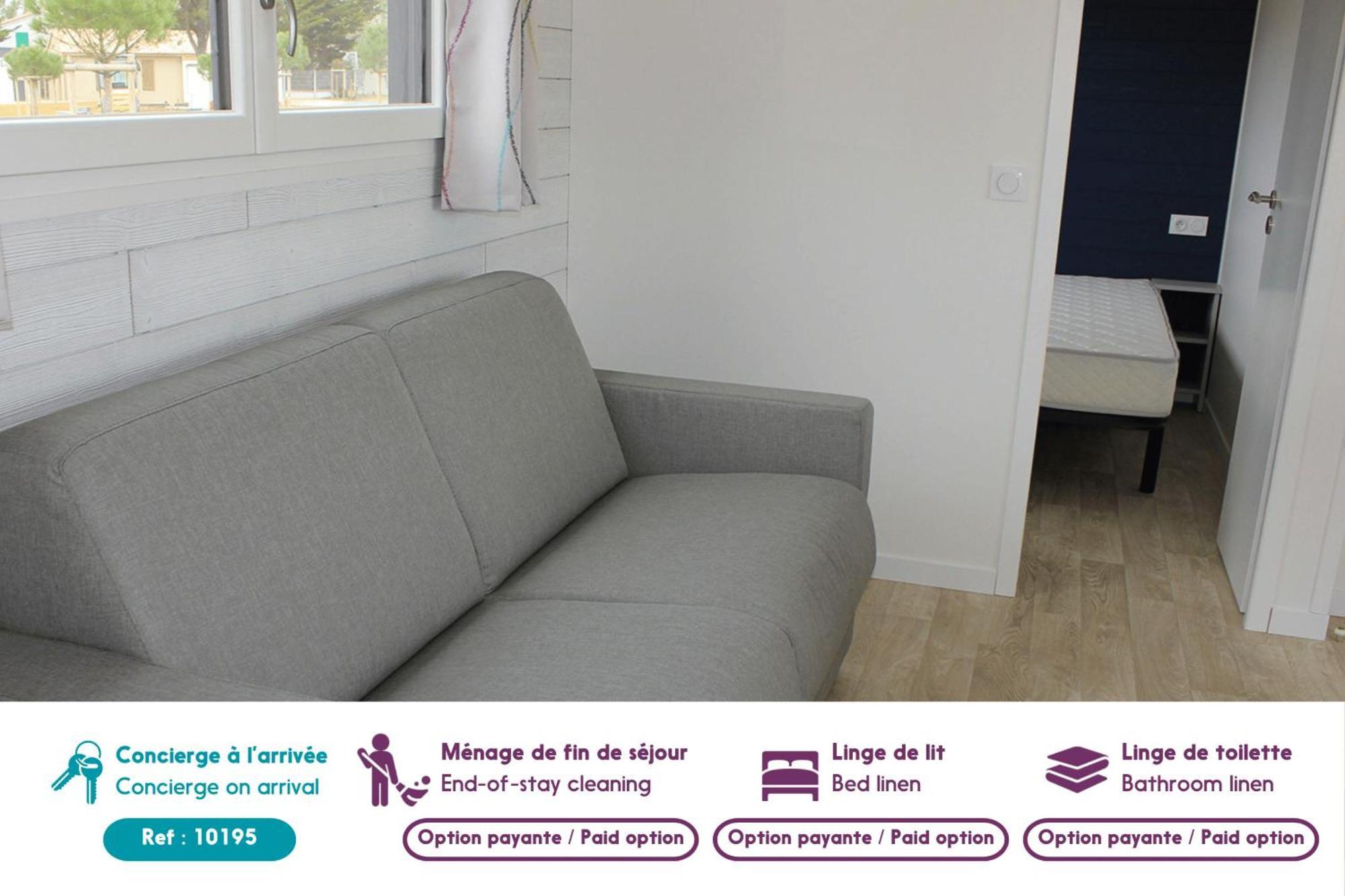 Chalet Pour 6, Domaine Avec Piscine Saint-Hilaire-de-Riez Exteriör bild